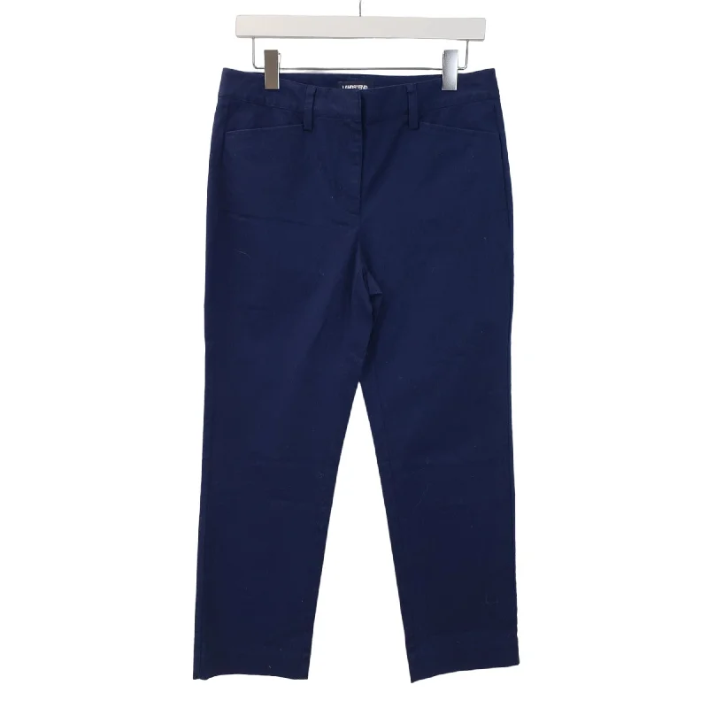 Lands' End Mid-Rise Slim Leg Chino Pants Size 6 High-Waist Jogger Pants