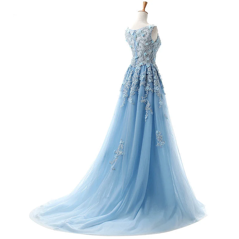 Long Prom Dresses, Tulle Prom Dresses, Elegant Party Prom Dresses, Applique Evening Dresses, A-Line Prom Dresses , Beading Prom Dresses Online, LB0363 Tunic Top Casual