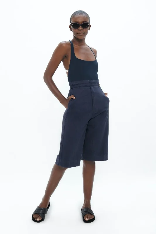 Florence - Knee Pants - Summer Night Stylish Elastic Waist Pants