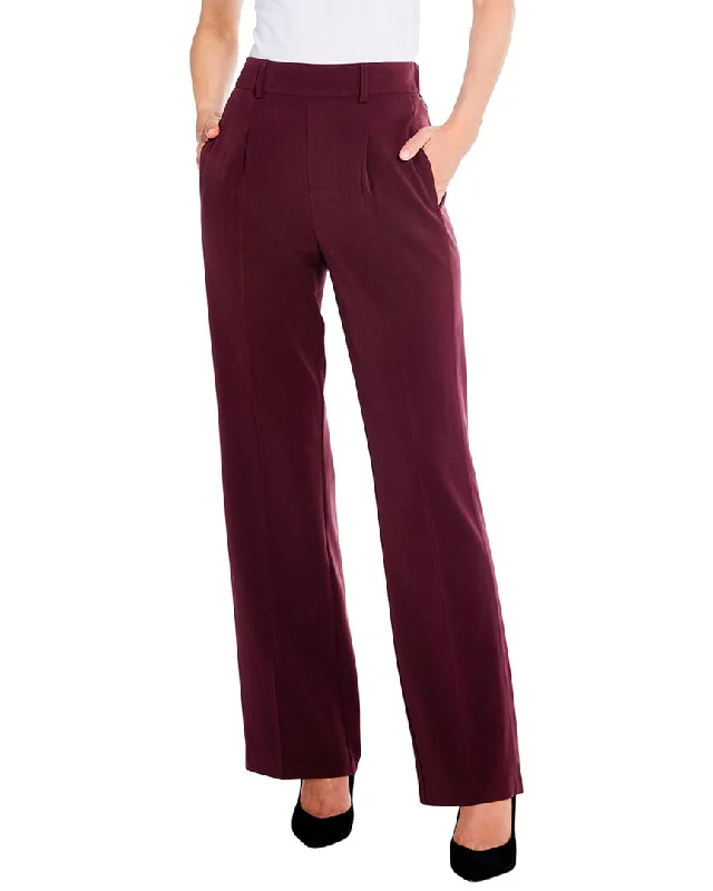 NIC+ZOE The Avenue Wide Leg Pleated Pant Stylish Harem Pants