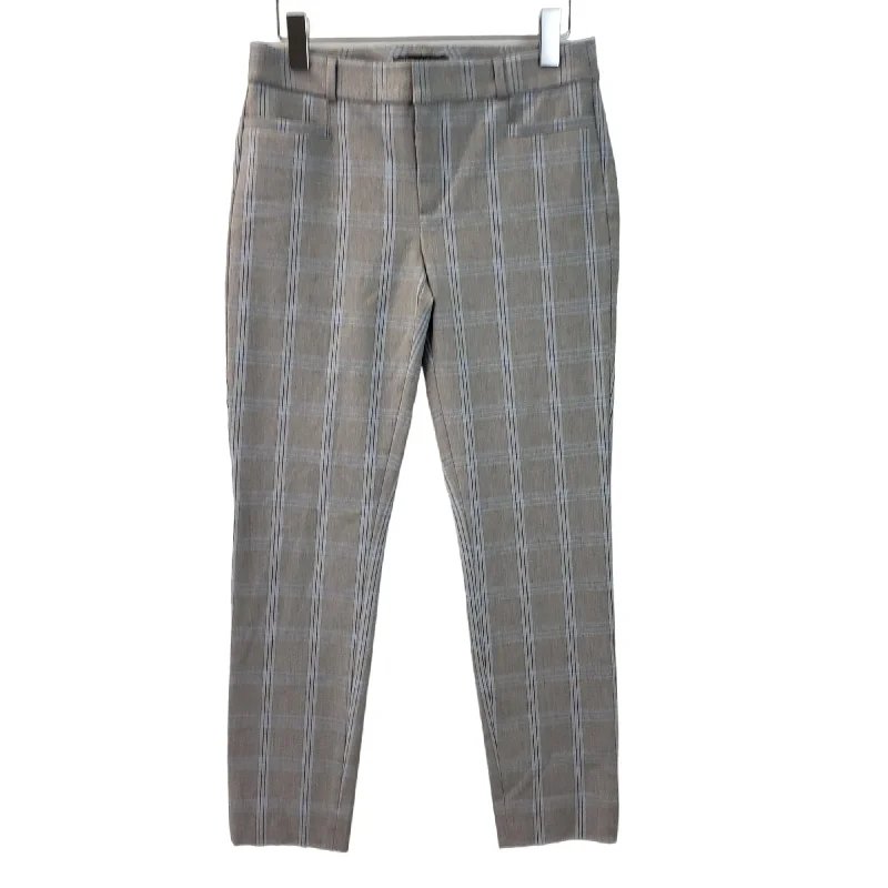 NWT Banana Republic Sloan Fit Glen Plaid Pants Size 2 Formal Stretch Pants