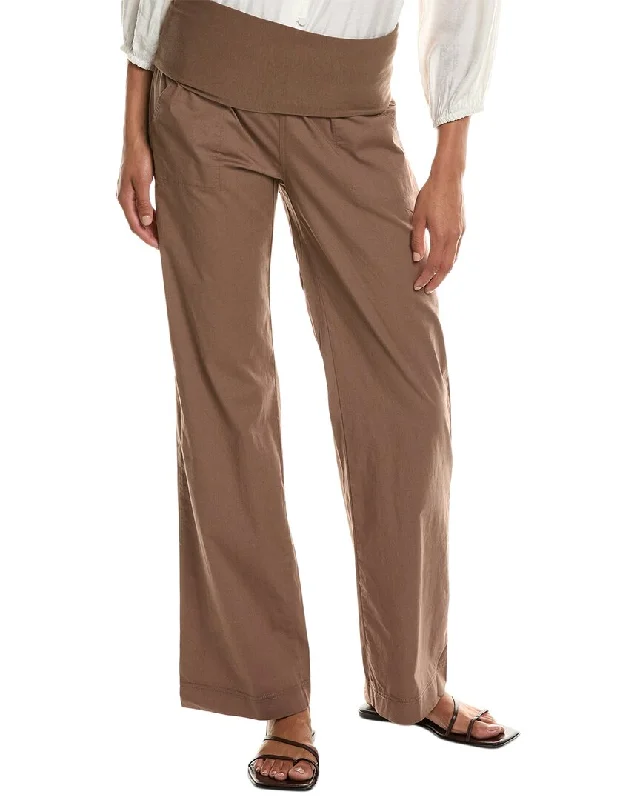 XCVI Wearables Fold Over Pant Casual Track Pants