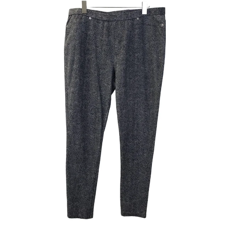 Michael Michael Kors Snake Print Pull-On Jegging Pants Size XL Trendy Printed Leggings