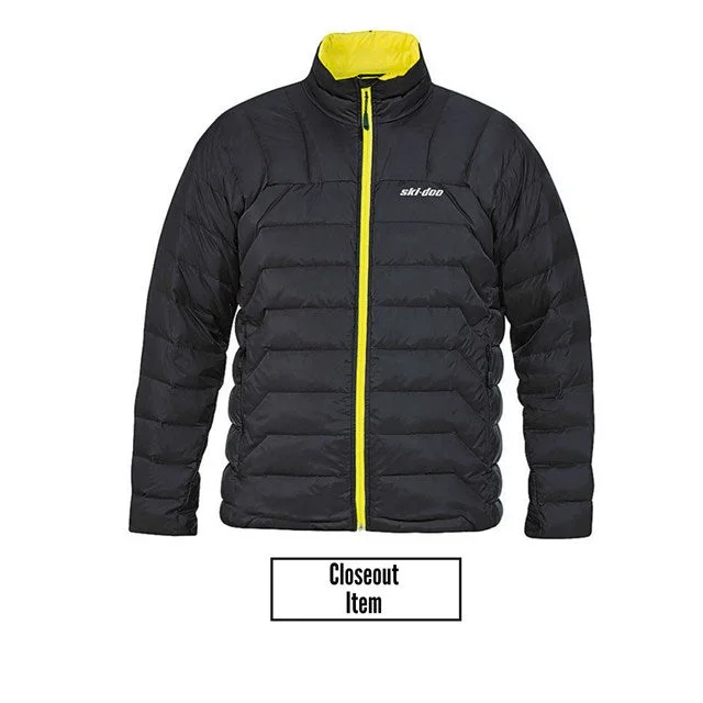 Ladies Ski-Doo Packable Down Jacket Satin Fabric Silk Fabric Chiffon Fabric