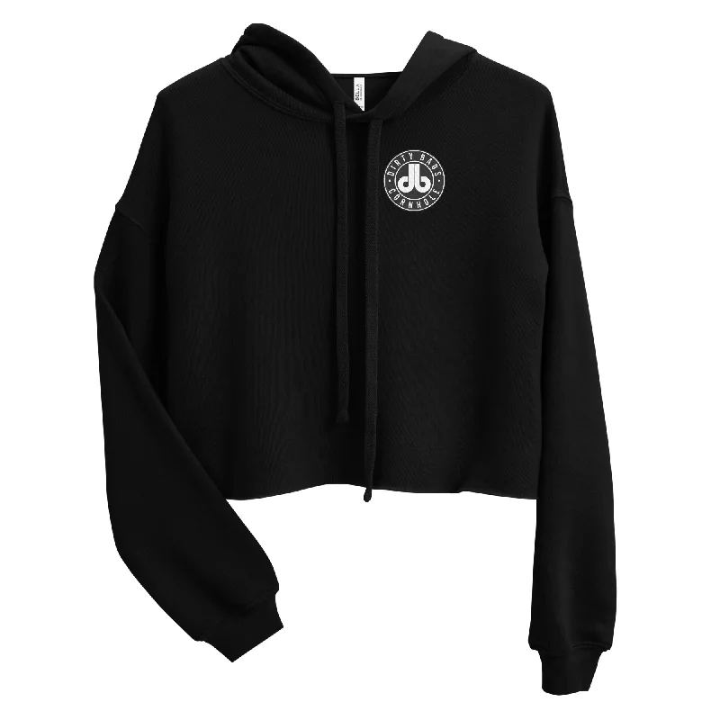 Dirty Bags Cornhole - Women's Crop Hoodie Hoodie with Hem Elastic Stretchable Comfortable