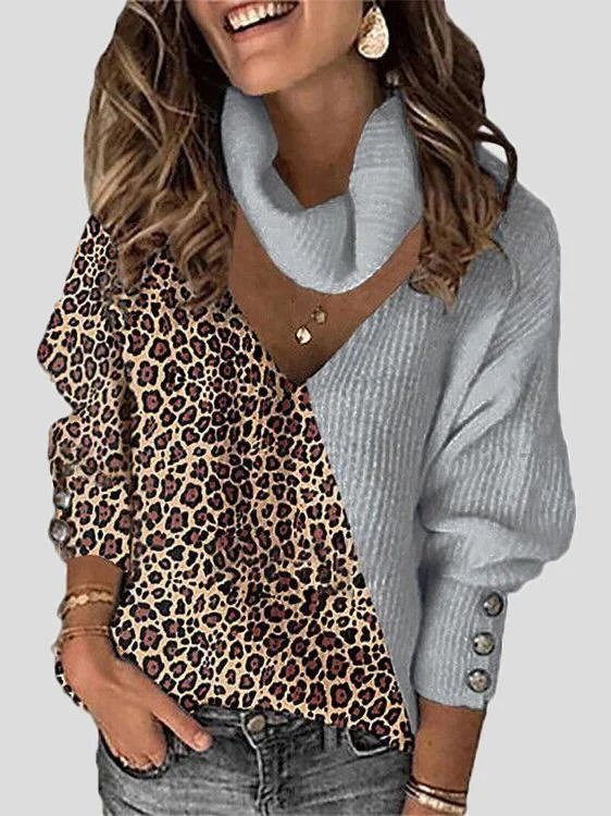 Beige Color Block Knitted Button Detailed Sweater Rayon Fabric Velvet Fabric Corduroy Fabric