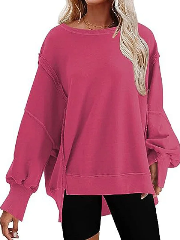 Autumn-Winter Mock Neck Sweater Slim Fit Regular Fit Oversized
