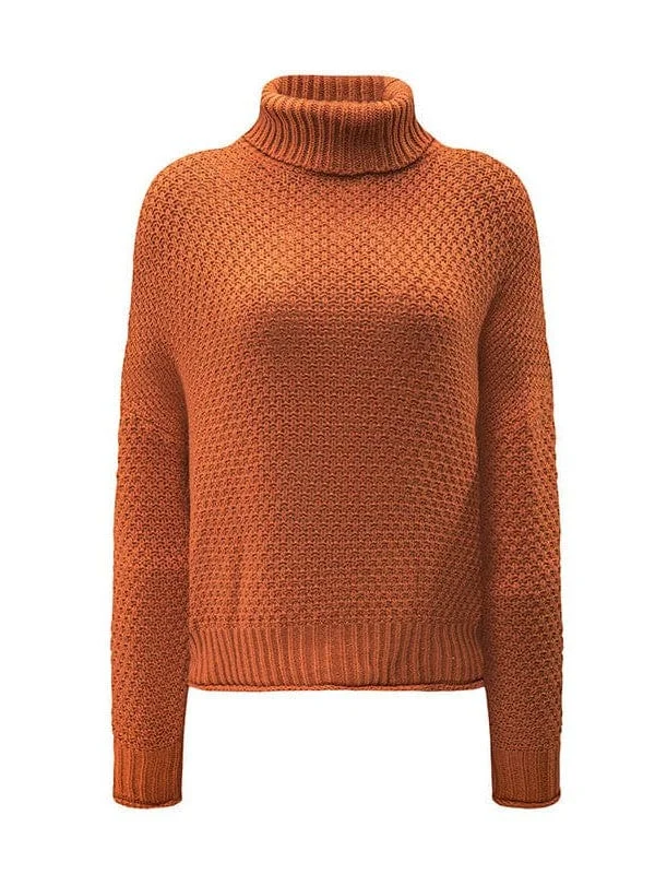 High Neck Knit Sweater Knit Fabric Woven Fabric Fleece Fabric