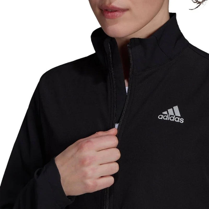 adidas Own The Run Soft Shell Womens Running Jacket - Black