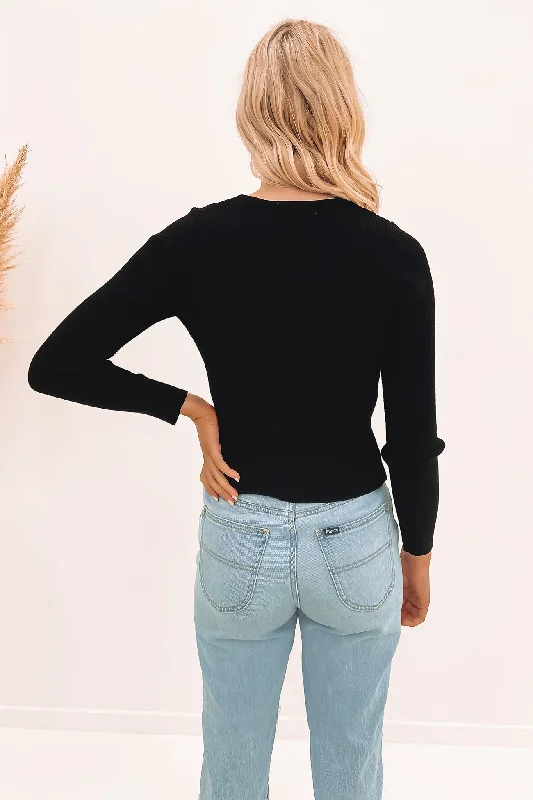 Bailee Knit Black