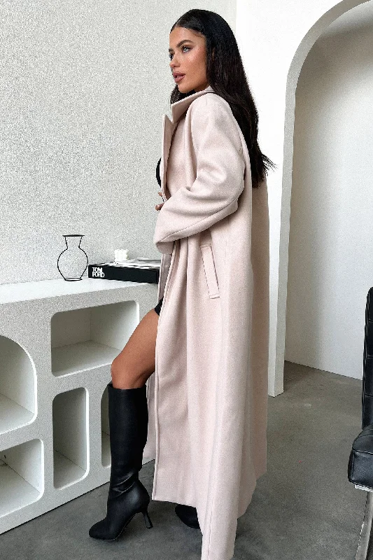 Odelia Coat - Nude