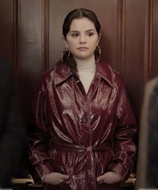 Only Murders in the Building Mabel Leather Coat