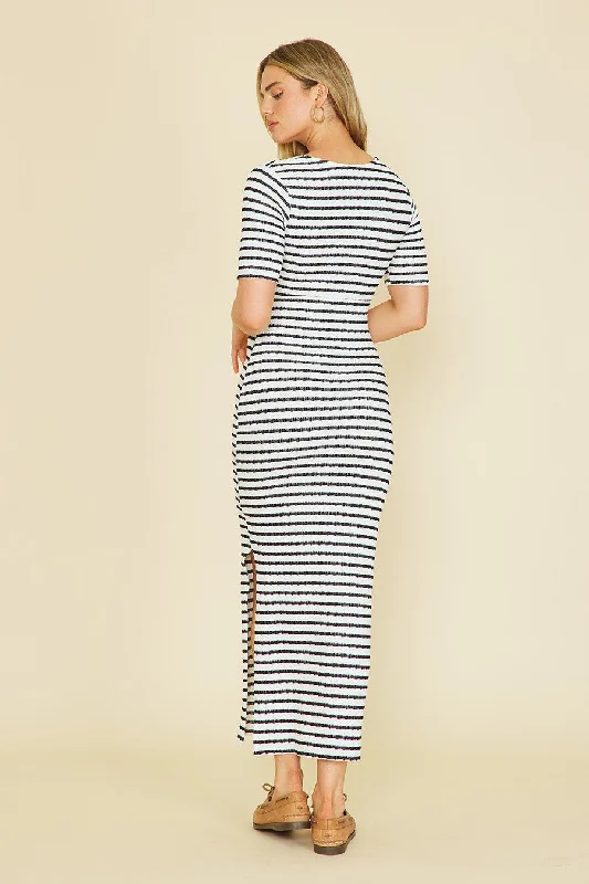 Ariana Striped Maxi Dress