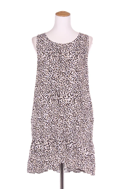 DECJUBA - Animal print drop hem dress! 12