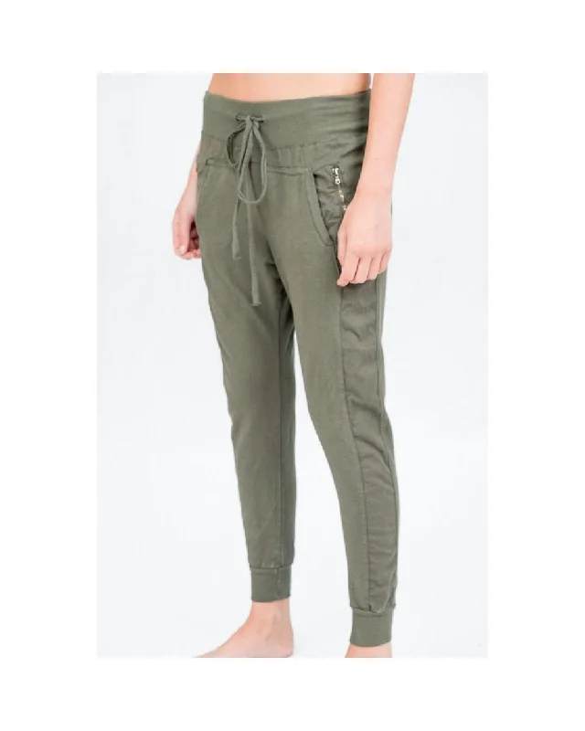 Suzy D Ultimate Jogger - Light Khaki