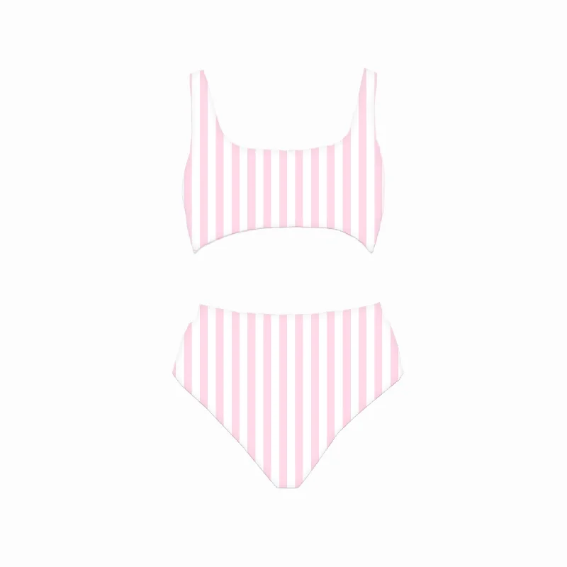 Pink Stripes - bikini