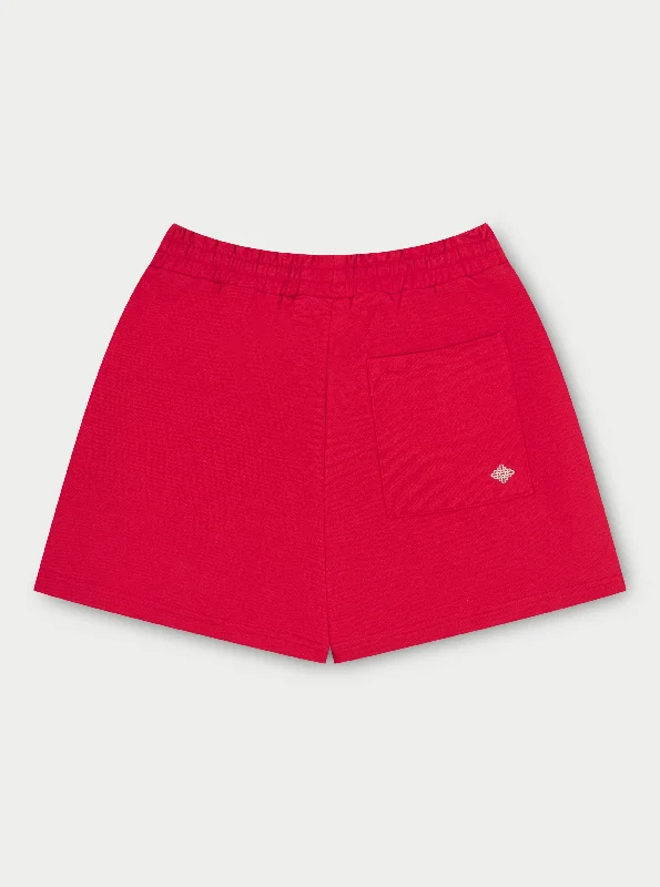 SARTORIAL SPORT GRAPHIC SHORTS - RED