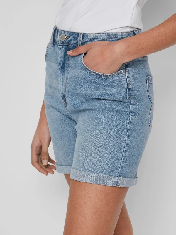 VIJO Shorts - Light Blue Denim