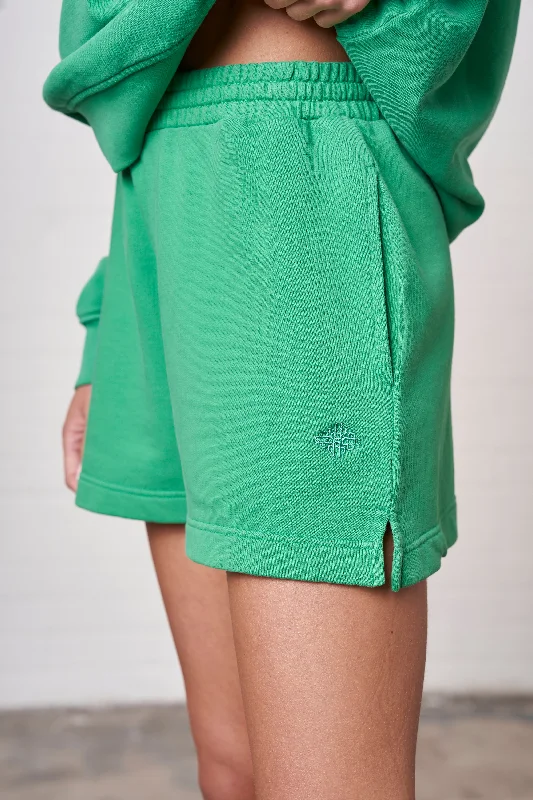 EMBLEM SHORTS - WASHED GREEN