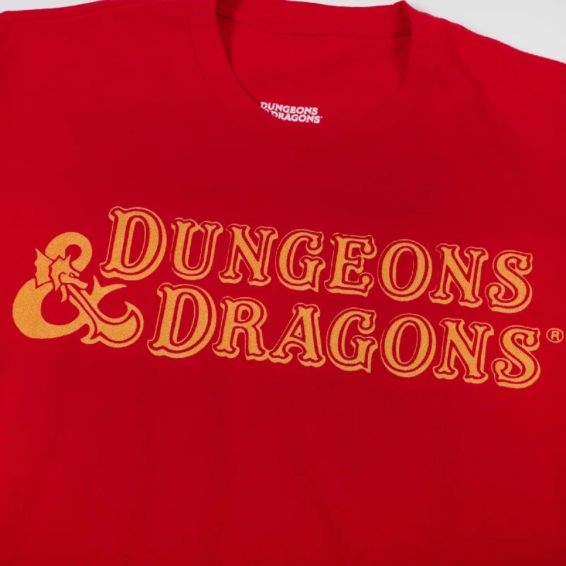 D&D Throw Back Red Tee