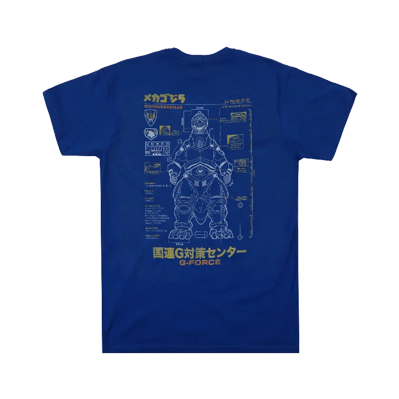 G-Force Mechagodzilla Schematic Tee