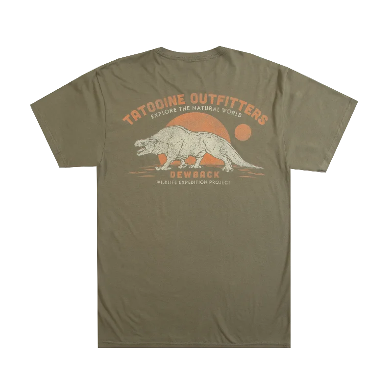 Tatooine Dewback Olive Tee