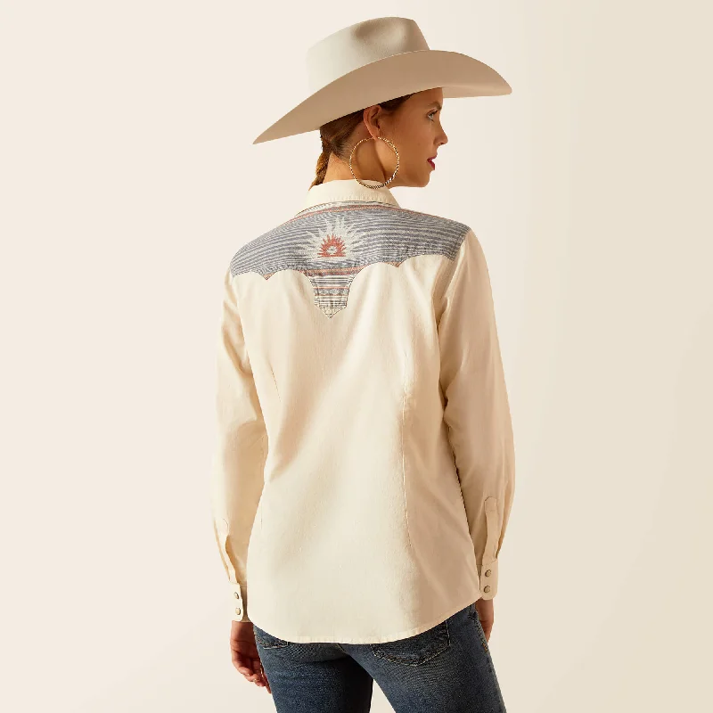 Women’s Ariat Sendero Serape Snap Front Shirt #10047842