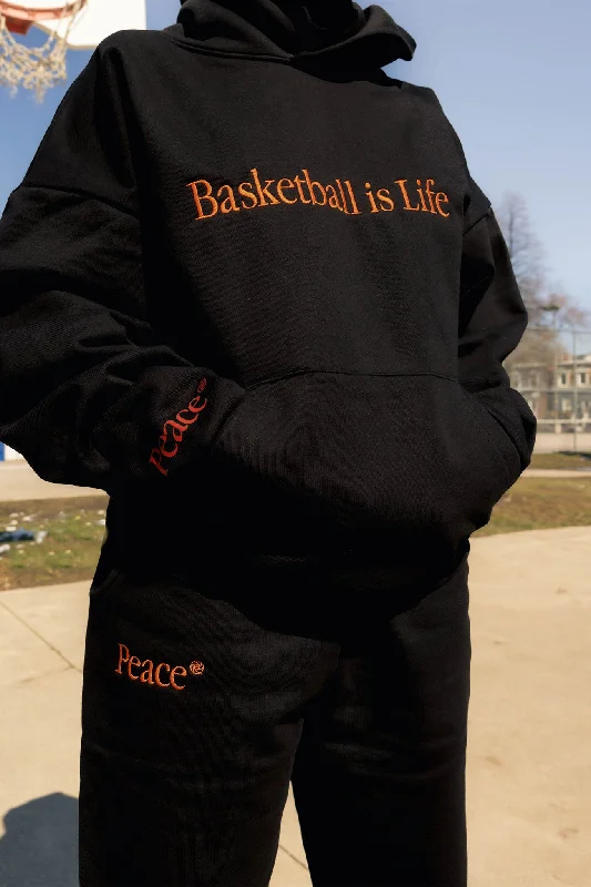 NBA x Shoot For Peace SuperHeavy™️ Hoodie - Black