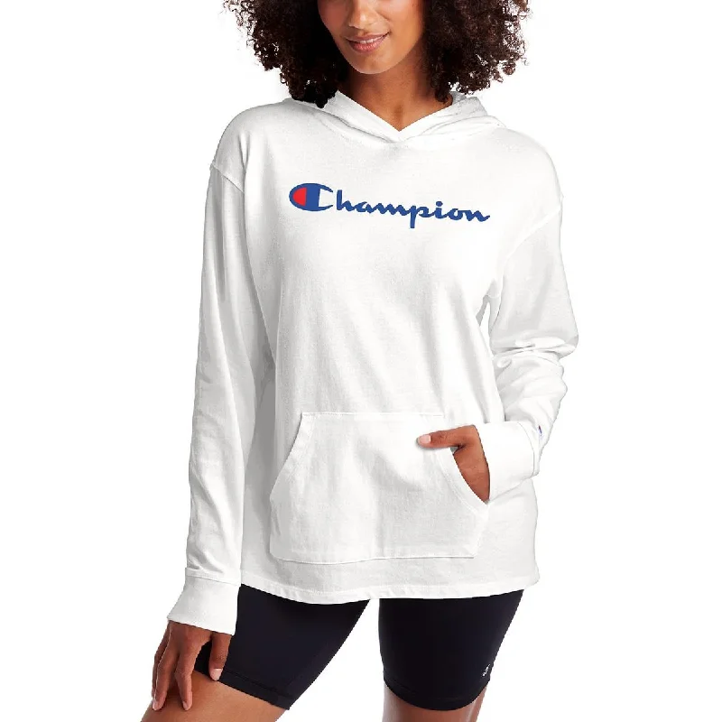 Champion Womens Logo Comfy Hoodie