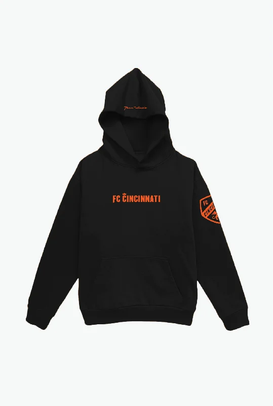 FC Cincinnati Essentials Heavyweight Hoodie - Black