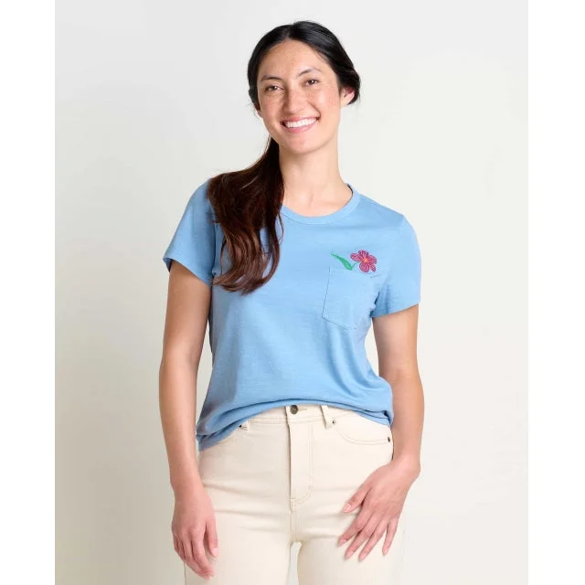 Women's Primo SS Crew Embroidered