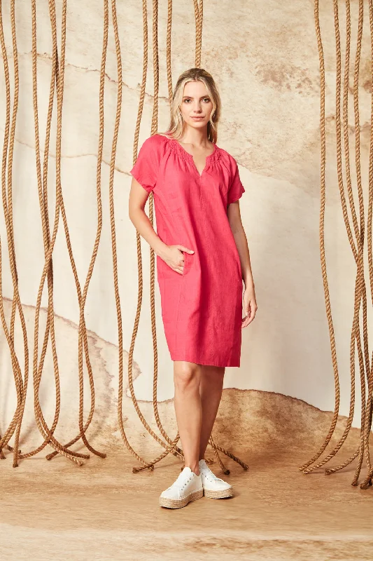 Joanna Dress - Magenta
