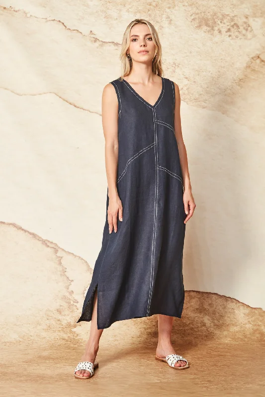 Brooke Dress - Ink