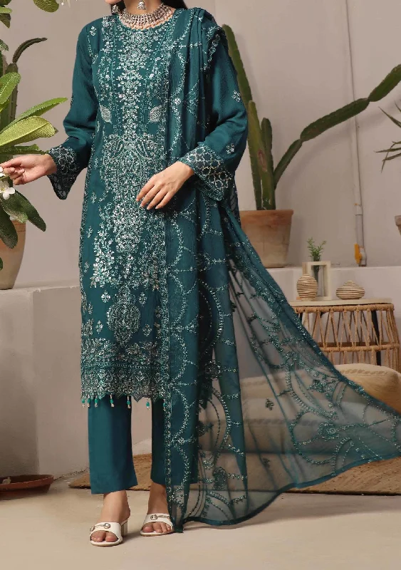Bin Hameed Sifra Luxury Embroidered Chiffon Dress