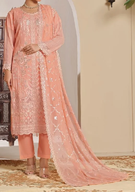 Bin Hameed Ziva Luxury Embroidered Chiffon Dress