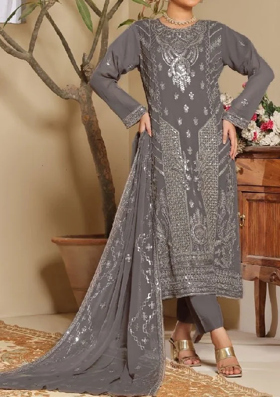 Bin Hameed Ziva Luxury Embroidered Chiffon Dress