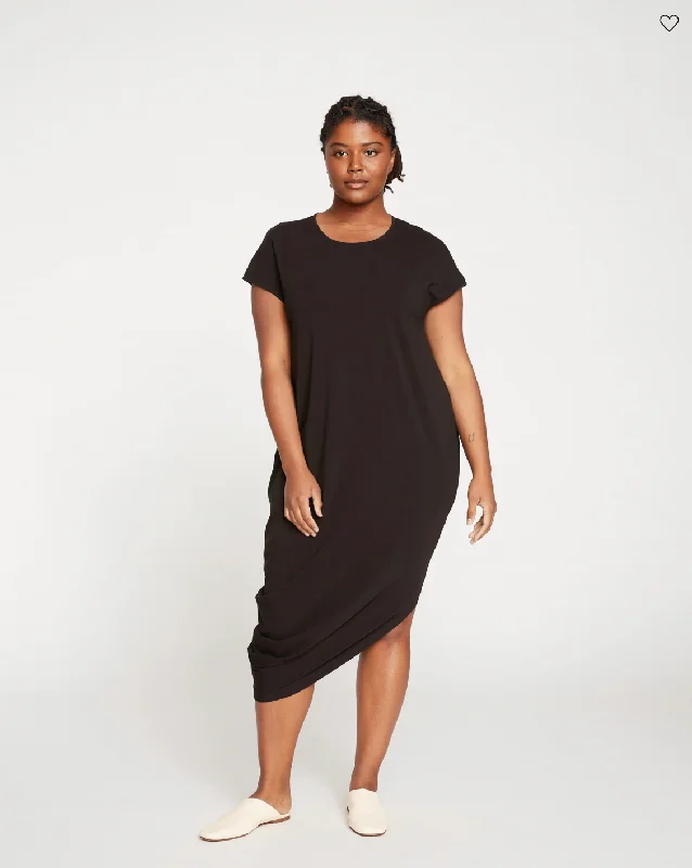 black iconic Geneva scoopneck dress - US 18/20 (M)