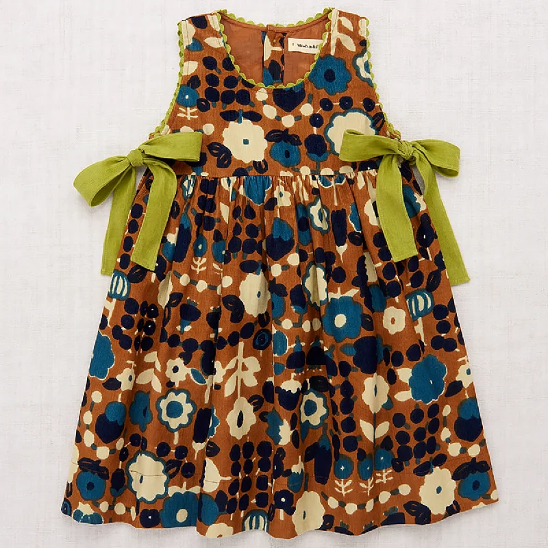 Corduroy Esme Dress in Rose Gold Playground by Misha & Puff