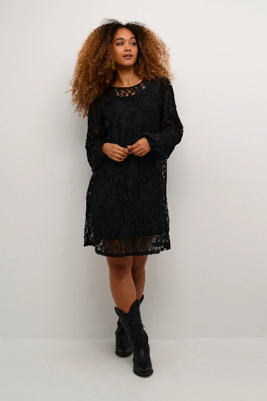 Cream Kanni Lace Dress