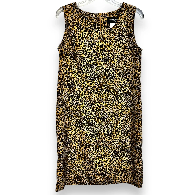 Dress Casual Short By Sag Harbor In Animal Print, Size: 12petite