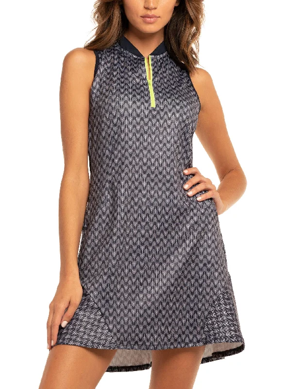 Game On Chevron Dress