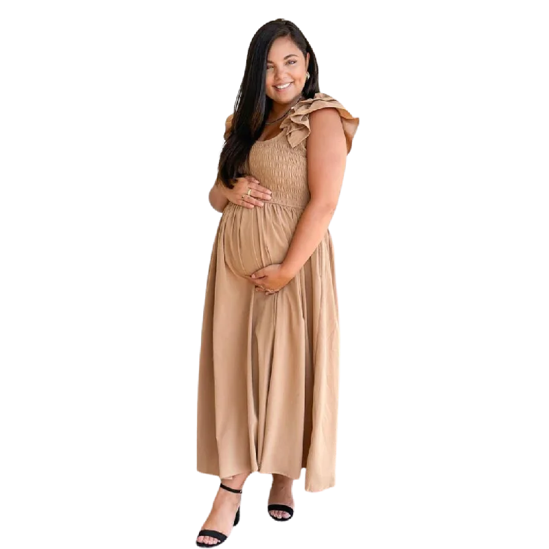 Iris Dress - Camel