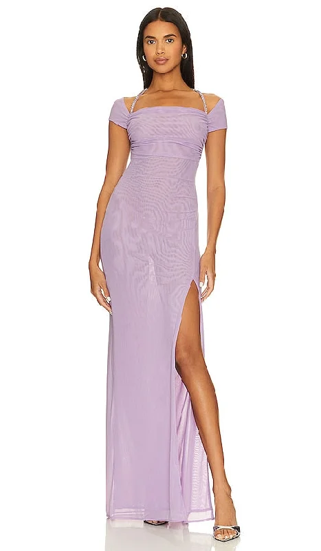 Khanums X Revolve Khine Gown in Lavender