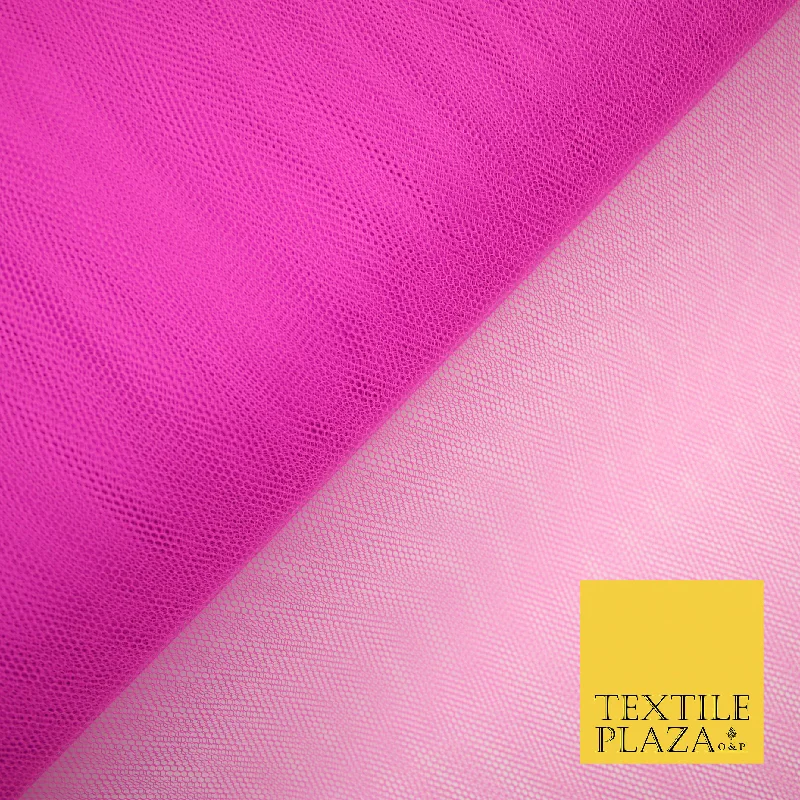 LIGHT MAGENTA Premium Quality Tutu Bridal Dress Stiff Net Fabric Tulle Material 60" 5968