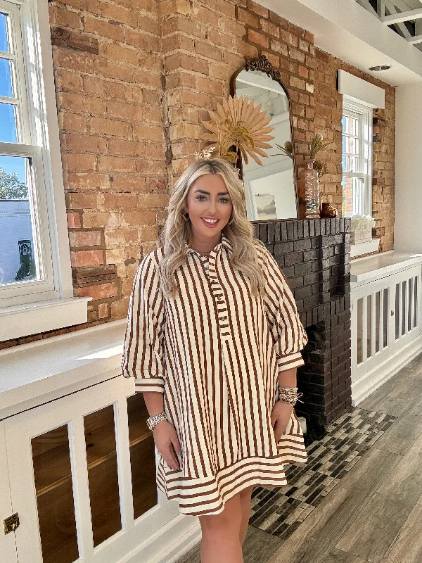 Lillian Stripe Dress