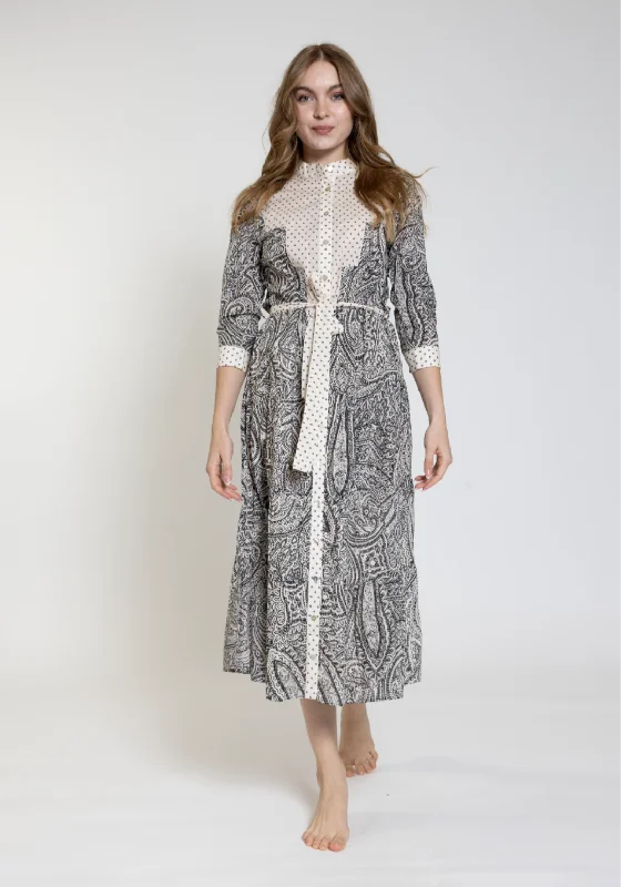 Madison + Park Polka Dot Print Dress