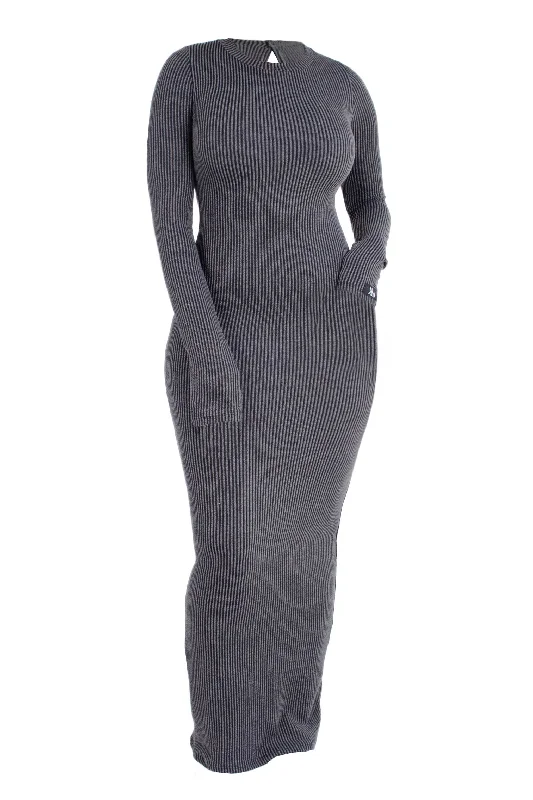 Nise Dress (Charcoal Black)
