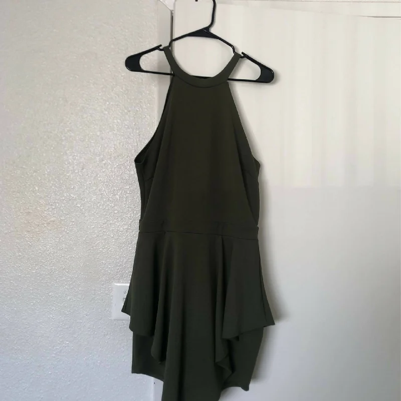 Olive Romper Dress