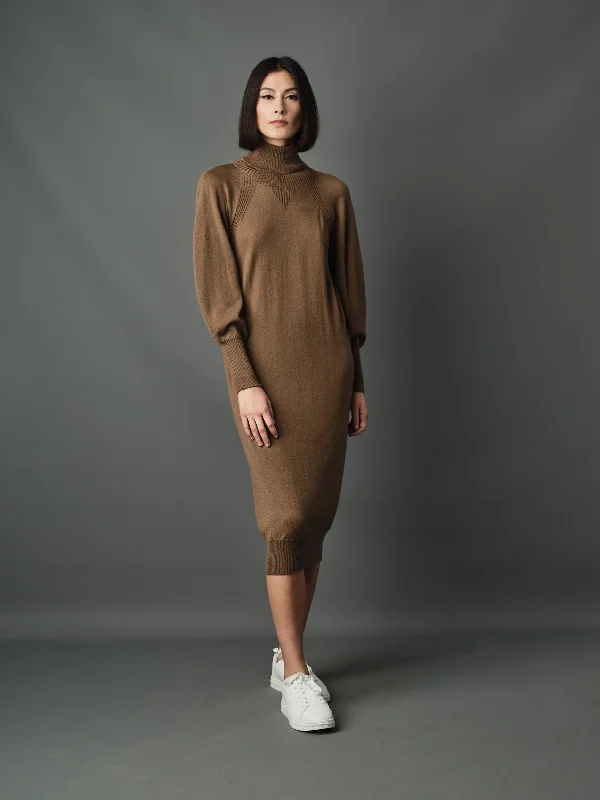 Gaudi Polo Neck Relax Fit Dress