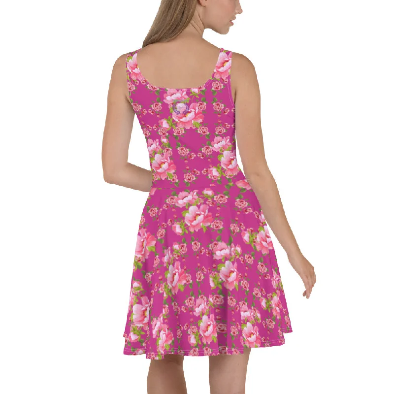 Pink Skater Dress